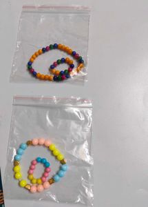 Colorful Beaded Bracelet &amp; ring combo