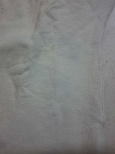 S White Camisole Top with Orange Trim