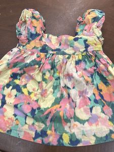 GAP BABY Floral Print Dress