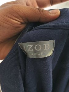 IZOD Men's Navy Blue Polo Shirt
