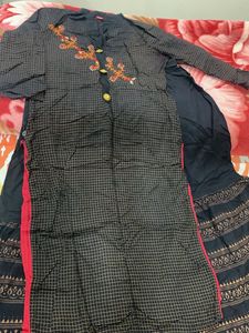 Elegant Black Kurta Set