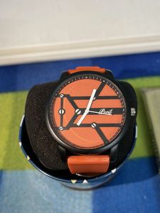 Peril Orange Circuit Board Watch
