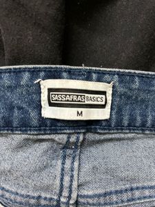 Acid Wash Cargo Jeans