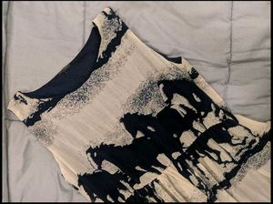 Flowy Horse Print Midi Dress