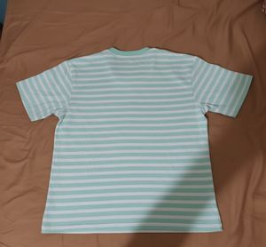 Striped Mint Green Tee