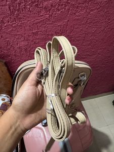 Stylish Beige Handbag