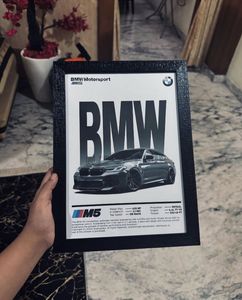 🏎️ BMW M5 Premium Framed Wall Art | Frame | Decor