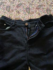 black  Wash Cargo Jeans