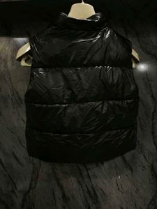 Black Puffer Vest