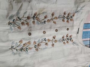 Embroidered Kurta Set with Dupatta