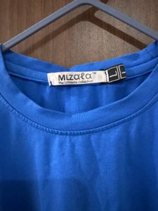 Vibrant Blue Sequin Dior T-Shirt