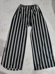 Striped Wide Leg Palazzo Pants