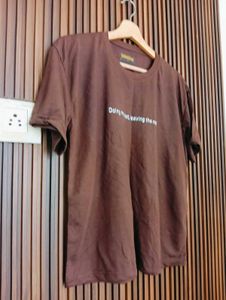 Brown Graphic T-Shirt