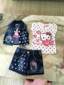 Babyhug Blanket And Dress Combo