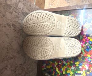 off White Crocs Flipflops