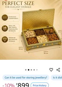 Diwali dryfruit sweet gift box
