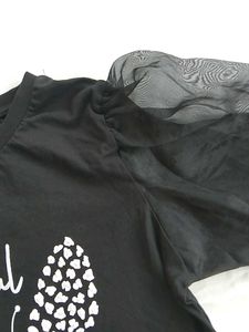 🖤Cute Black Butterfly "Free Soul" Top