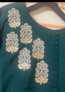 Elegant Dark Green Kurta