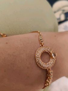 Sparkling Cz Charm Bracelet