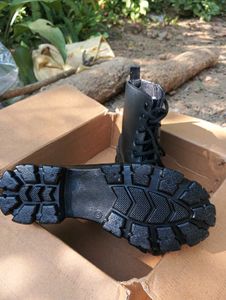 Black Combat Boots Price Drop