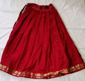Kids Pattupavada and  blouse