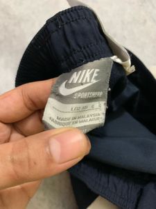 Navy Nike Track Pants