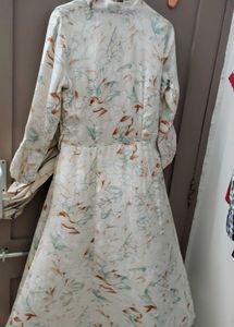Elegant Floral Print Midi Dress