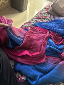3 Beautiful Sarees combo (no blouse, peticoat)