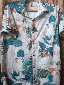 co-ord set for Men's Tropical Print