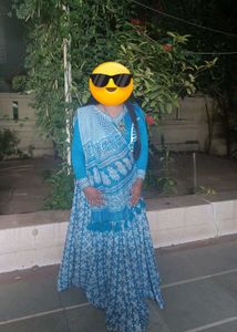 Beautiful Blue Ethnic Lehenga Choli
