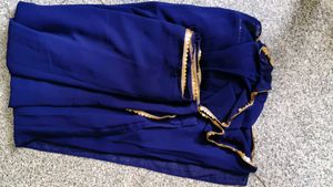 Elegant Royal Blue Readymade, ready to wear
