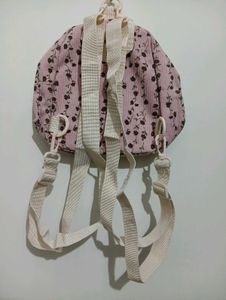 Cute Floral Corduroy Backpack