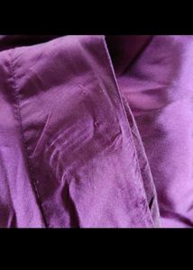 Beautiful Purple Embellished crop top n lehenga