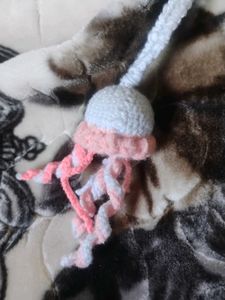 Handmade Crochet Charms &amp; Doll Keychains Set