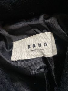 Classic Black Double-Breasted Coat