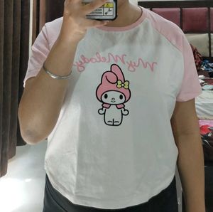 Cute My Melody Graphic T-Shirt