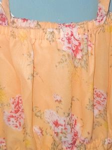 Charming Floral Cold Shoulder Dress