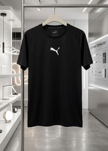 women's orginal Puma Black Logo T-Shirt