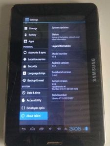 7-inch Android Tablet / Media Player (Samsung Casi