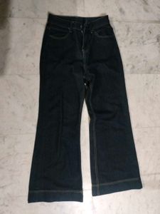 Dark Wash Wide Leg Jeans