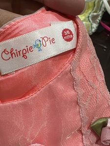 Adorable Pink Lace Baby Dress