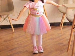 Unicorn Themed Party Dress For Girls With Freebie
