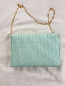 Green Shimmery Bag