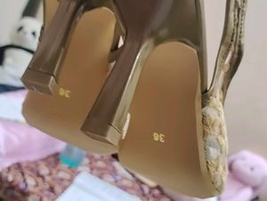 Elegant Mesh Floral Heels