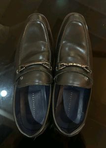 ALLEN SOLLY new Black Men Loafers