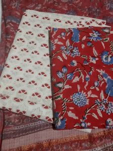Soft Cotton Churidar Material With Kotta Duppatta
