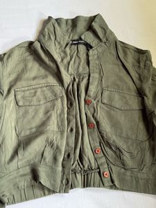 Olive Green Utility shirt
