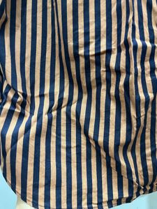 Striped Button-Up Shirt