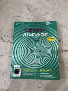 Calculus for JEE (Advanced) by G. Tewani
