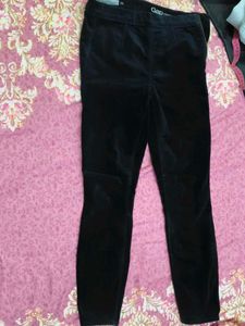 Gap Black Velvet Pants